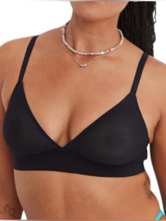 aerie Other - Aerie smoothez sheer black bralette